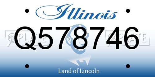 Q578746 Illinois License Plate
