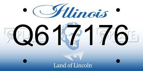 Q617176 Illinois License Plate