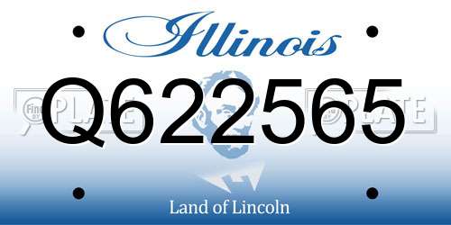 Q622565 Illinois License Plate