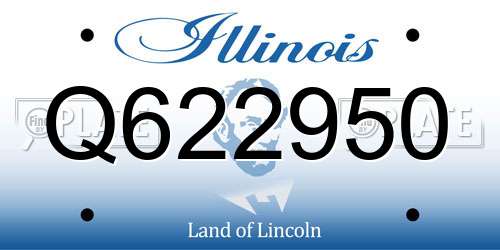 Q622950 Illinois License Plate