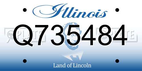 Q735484 Illinois License Plate