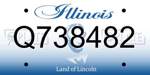 Q738482 Illinois License Plate