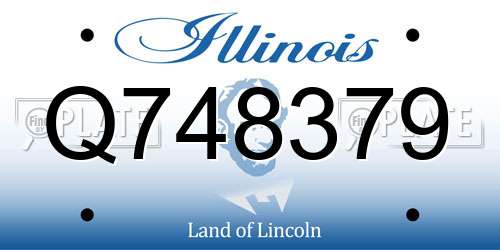 Q748379 Illinois License Plate