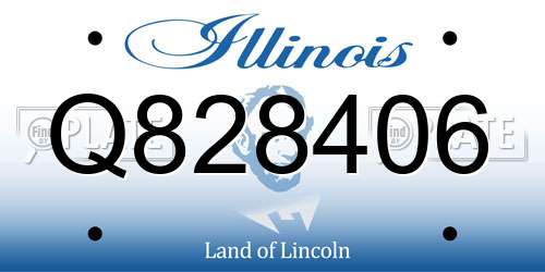Q828406 Illinois License Plate