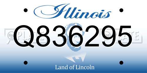 Q836295 Illinois License Plate