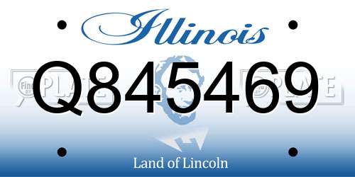 Q845469 Illinois License Plate