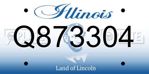Q873304 Illinois License Plate