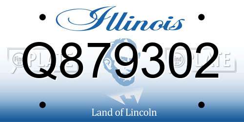 Q879302 Illinois License Plate