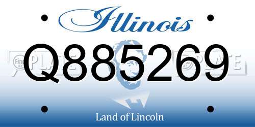 Q885269 Illinois License Plate