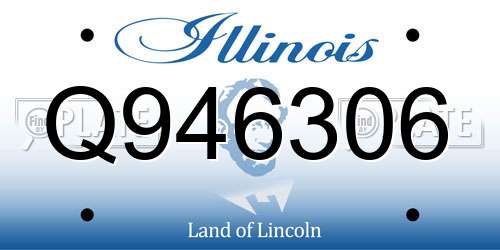 Q946306 Illinois License Plate