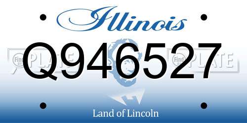 Q946527 Illinois License Plate