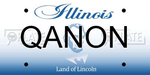 QANON Illinois License Plate