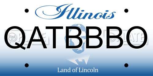 QATBBBO Illinois License Plate