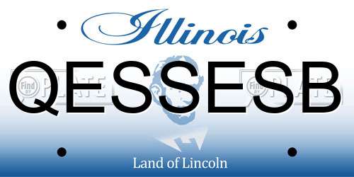 QESSESB Illinois License Plate