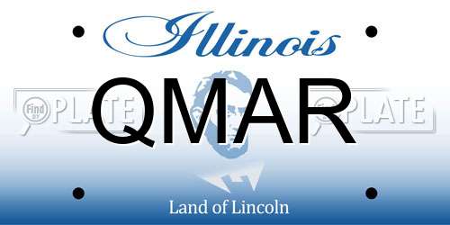 QMAR Illinois License Plate