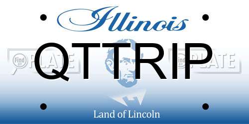 QTTRIP Illinois License Plate
