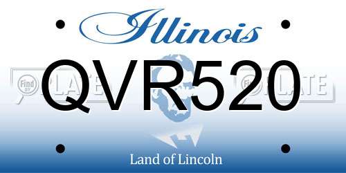 QVR520 Illinois License Plate