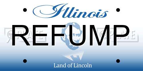 REFUMP Illinois License Plate