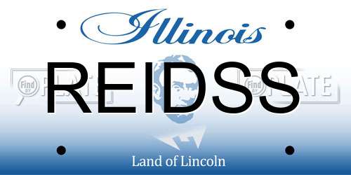 REIDSS Illinois License Plate