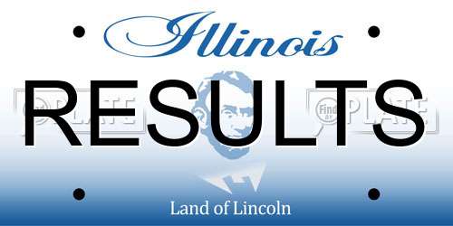 RESULTS Illinois License Plate