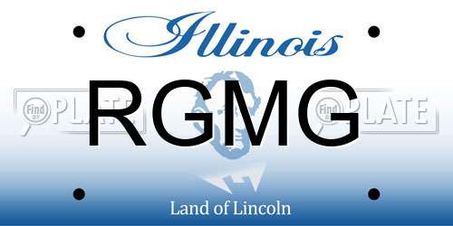 RGMG Illinois License Plate