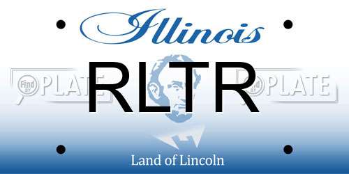 RLTR Illinois License Plate