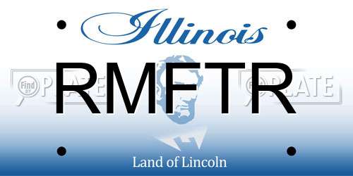 RMFTR Illinois License Plate