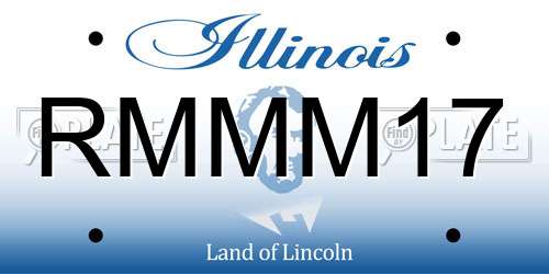 RMMM17 Illinois License Plate