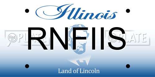 RNFIIS Illinois License Plate
