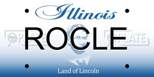 ROCLE Illinois License Plate