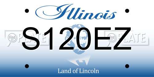 S120EZ Illinois License Plate