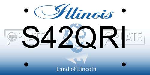 S42QRI Illinois License Plate