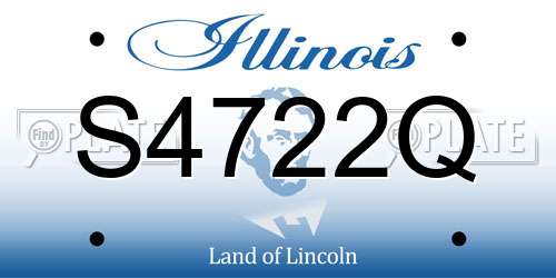 S4722Q Illinois License Plate