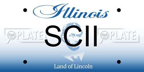 SCII Illinois License Plate