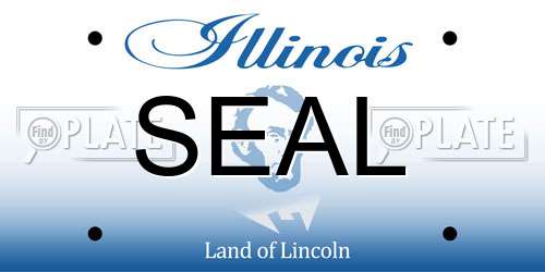 SEAL Illinois License Plate
