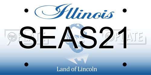 SEAS21 Illinois License Plate