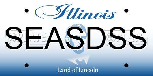 SEASDSS Illinois License Plate