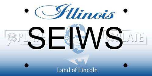 SEIWS Illinois License Plate