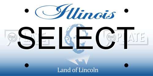 SELECT Illinois License Plate