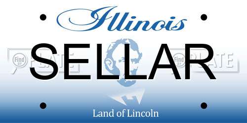 SELLAR Illinois License Plate