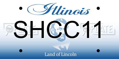 SHCC11 Illinois License Plate