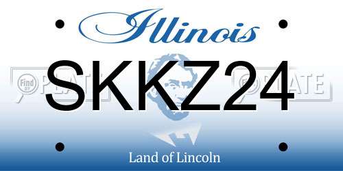 SKKZ24 Illinois License Plate