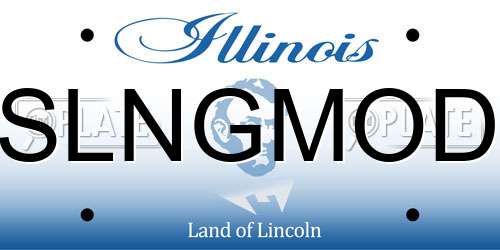 SLNGMOD Illinois License Plate