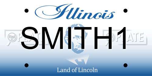 SMITH1 Illinois License Plate