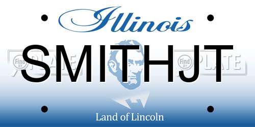 SMITHJT Illinois License Plate