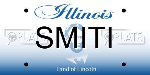 SMITI Illinois License Plate