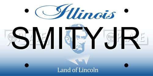 SMITYJR Illinois License Plate