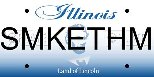 SMKETHM Illinois License Plate