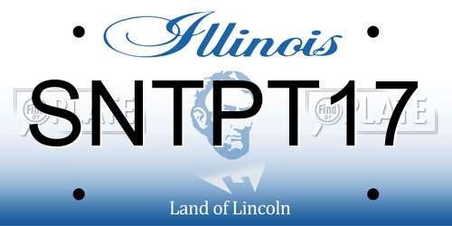 SNTPT17 Illinois License Plate