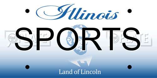 SPORTS Illinois License Plate